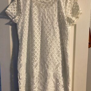 Isaac Mizrahi Ivory Lace Dress NWOT